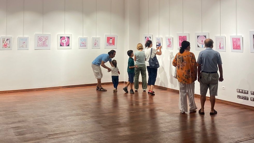 &ldquo;Biraz Ger&ccedil;ek Biraz D&uuml;ş&rdquo; sergisi a&ccedil;ıldı