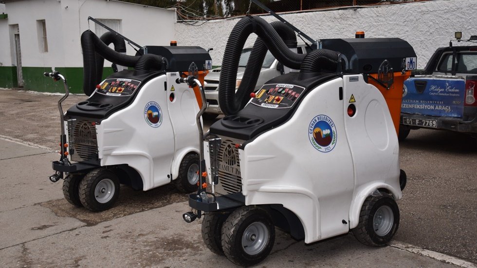 Ceyhan Belediyesi hem tasarruf ediyor hem de yeni ara&ccedil;lar kazanıyor...