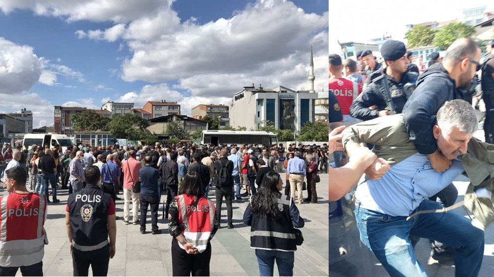 Cumartesi Anneleri'ne polis m&uuml;dahalesi. Alper Taş dahil 14 kişi g&ouml;zaltına alındı&hellip;