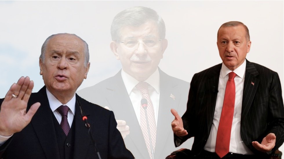 Davutoğlu: "Erdoğan ve Bah&ccedil;eli kapalı kapılar arkasında ne konuşuyorlar biliyor muyuz?"