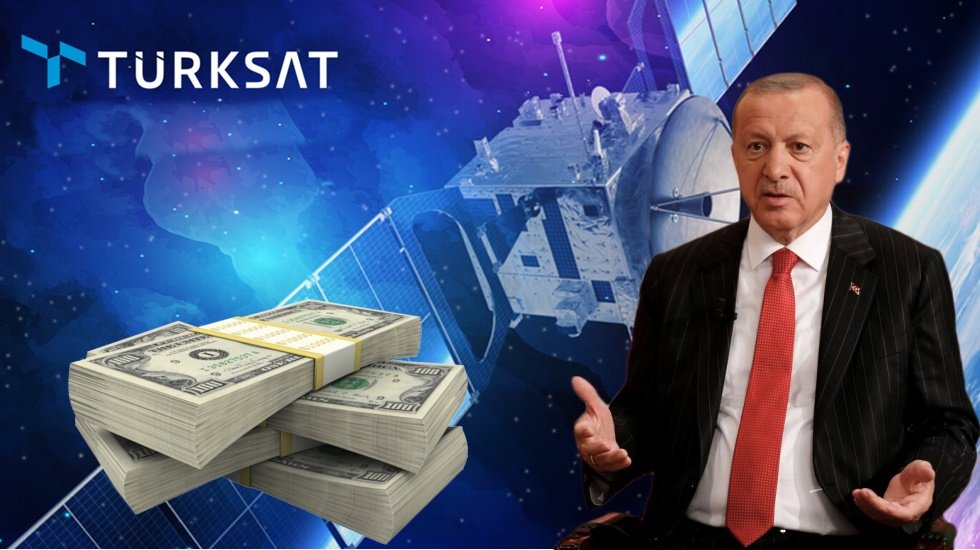 Erdoğan dolarla kira mira yok diyor, T&Uuml;RKSAT bildiğini okuyor