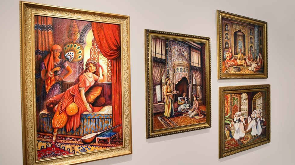 Ge&ccedil;mişin izinden geleceğe k&uuml;lt&uuml;r sanat sentezi bu sergide