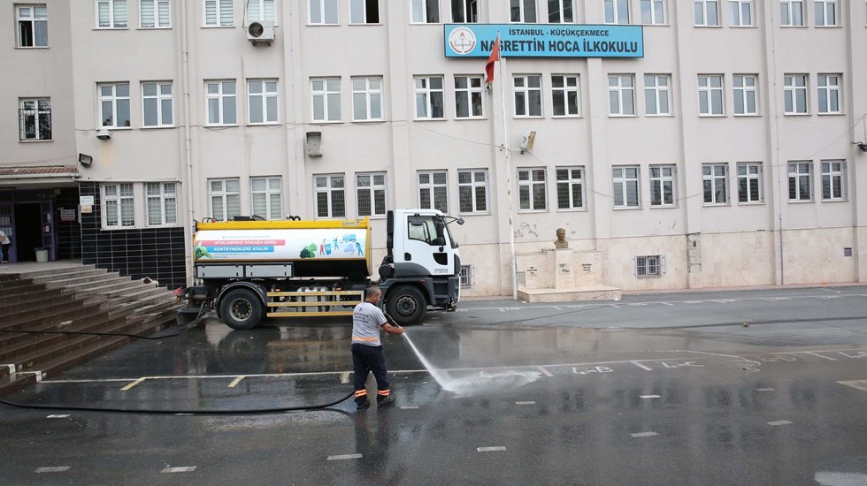 Küçükçekmece’de 193 okul yeni döneme hazır