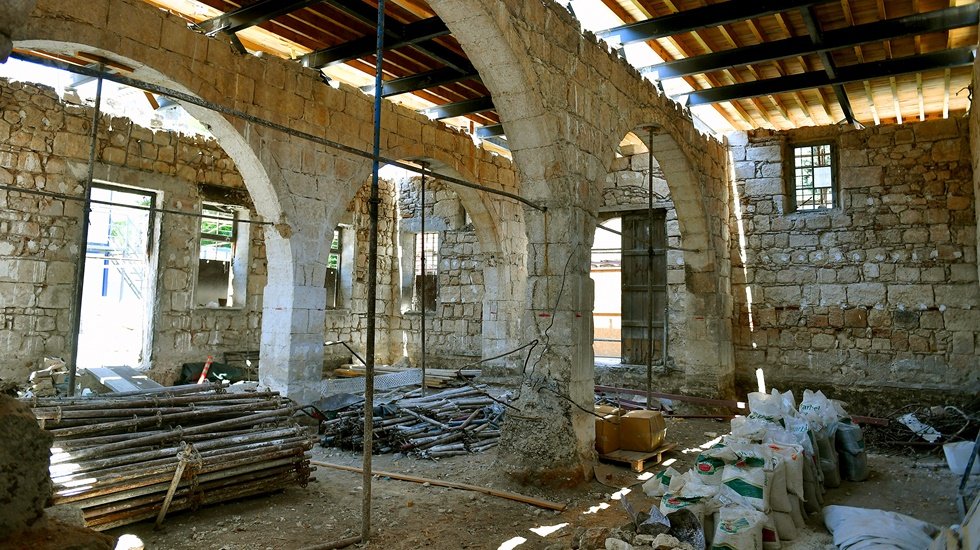 Mersin Mutfak K&uuml;lt&uuml;r&uuml; Evi restorasyon &ccedil;alışmaları hızla devam ediyor