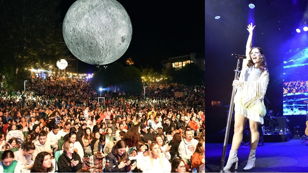 Nil Karaibrahimgil Beşiktaş Festivali’nde seyirciyi çoşturdu