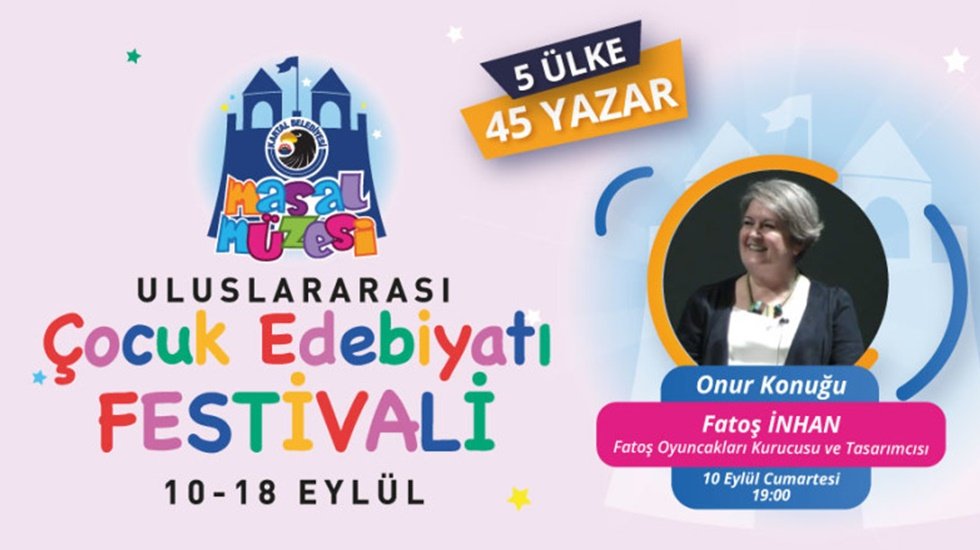 Uluslararası Çocuk Edebiyatı Festivali 10-18 Eylül tarihleri arasında Başlıyor