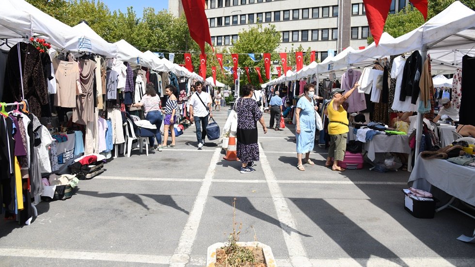 Yeniden Kullanım Pazarı, 4 Eylül Pazar günü Belediye bahçesinde kurulacak.