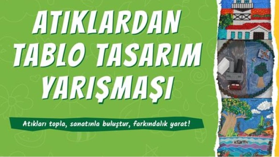 ‘Atıklardan Tablo Tasarım Yarışması’ Kartal’da başladı