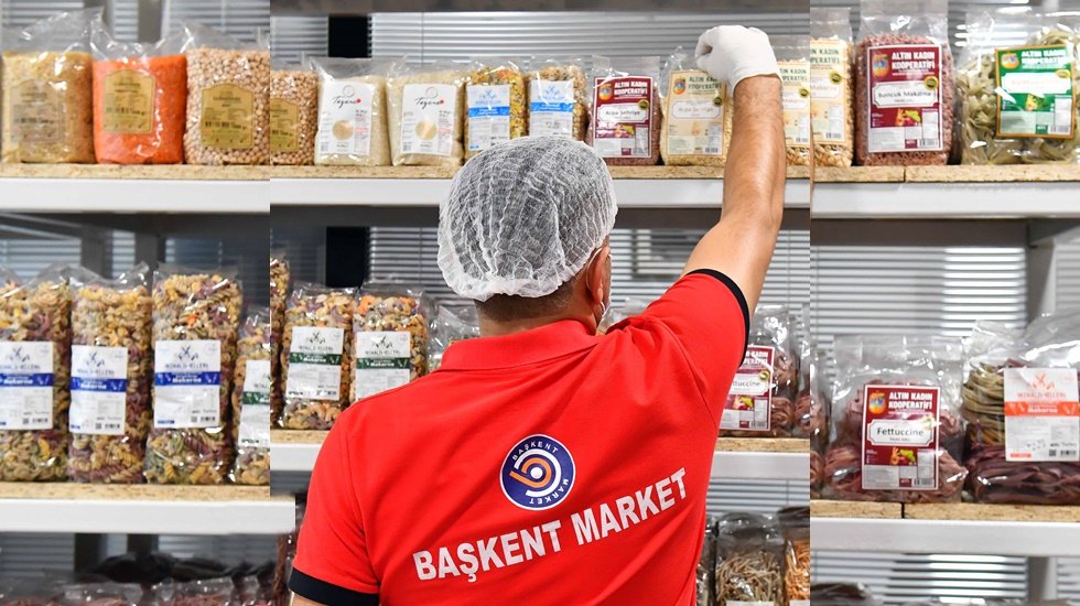 Başkent Market &uuml;r&uuml;nleri bir &lsquo;tık&rsquo;la kapıda