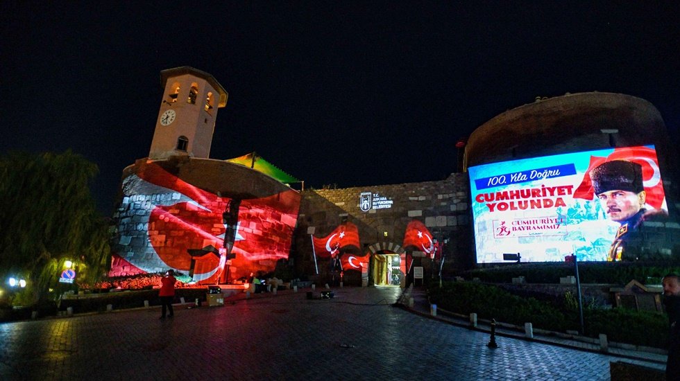 Bir başka olur Ankaralıların Cumhuriyet Bayramı kutlaması