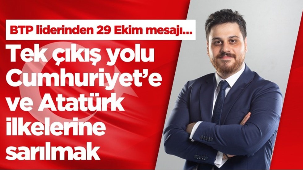 BTP&rsquo;li Baş: "Bug&uuml;n Suriye ve Irak&rsquo;taki gibi değilsek bunu Atat&uuml;rk Cumhuriyetine bor&ccedil;luyuz"