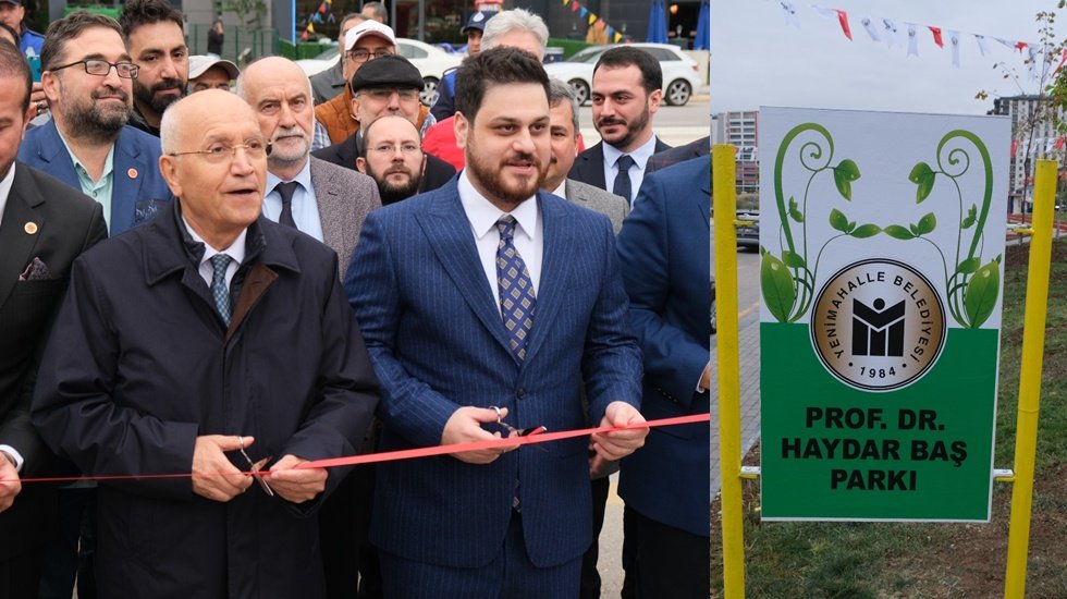 CHP&rsquo;li Belediyeden, Prof. Dr. Haydar Baş parkı&hellip;