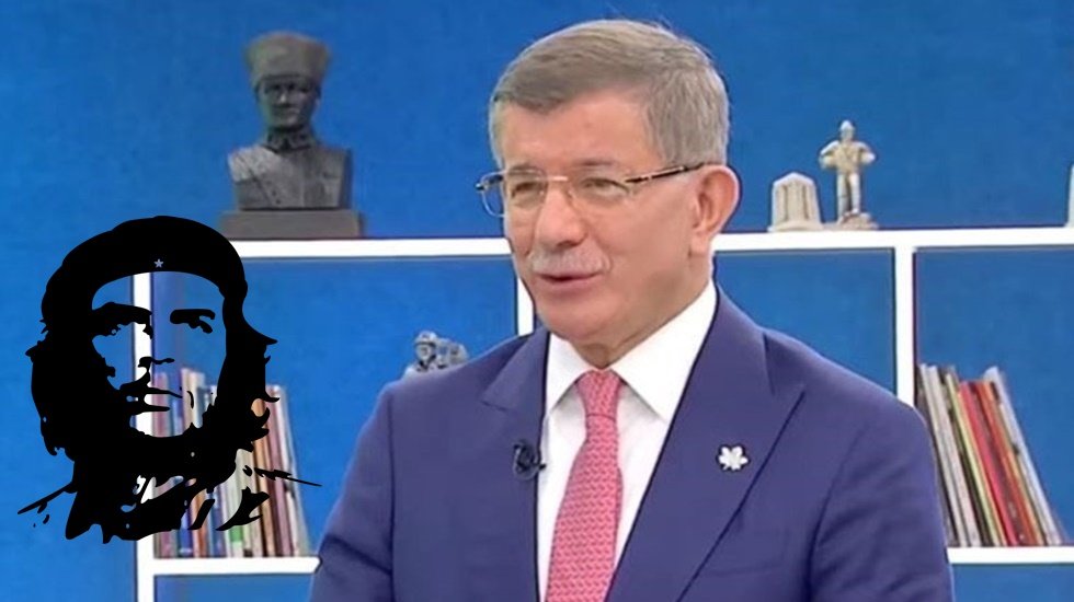 Davutoğlu, '20 yıl &ouml;nceki Erdoğan'ı Che Guevara'ya benzetebilirdiniz' dedi