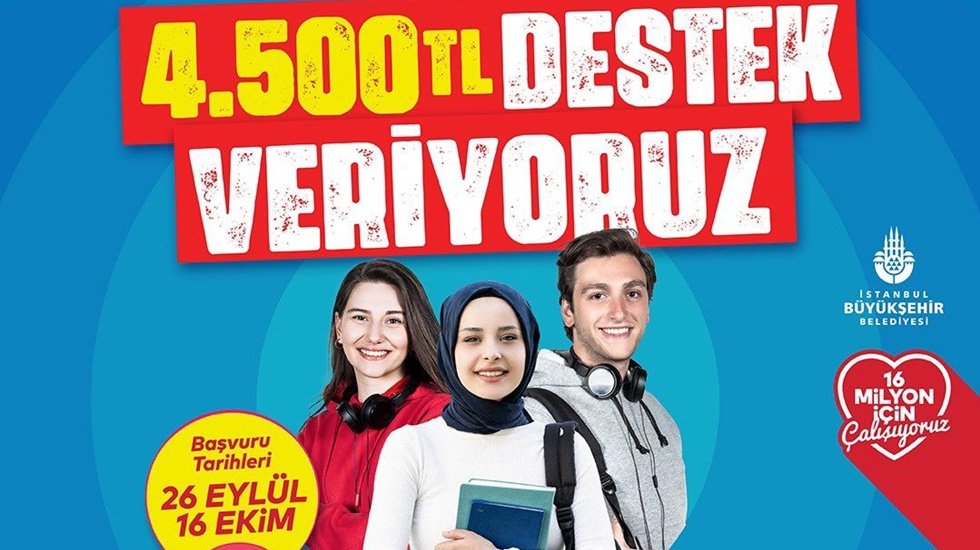 İBB’nin öğrencilere destek başvurusu devam ediyor