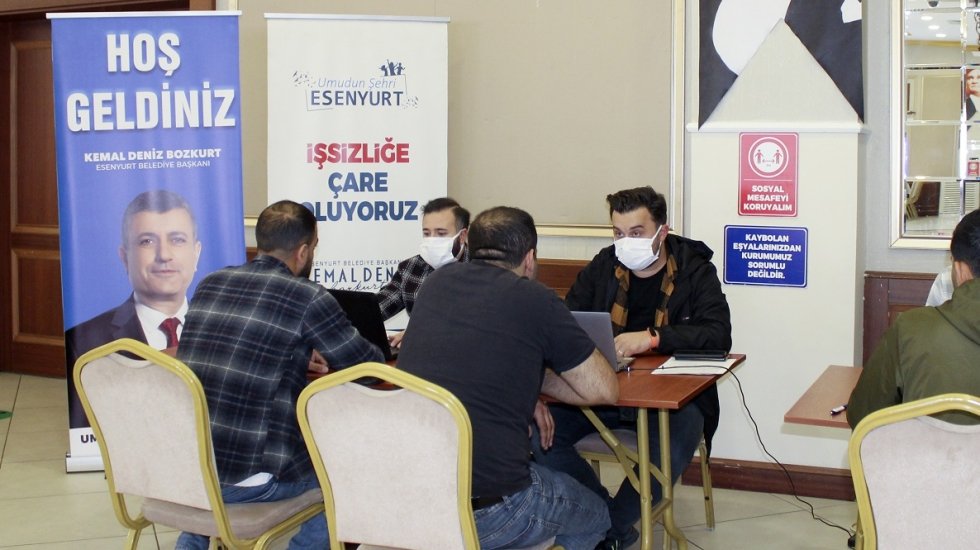 Silivri’deki fabrikalarına personel desteği ESBİM’den