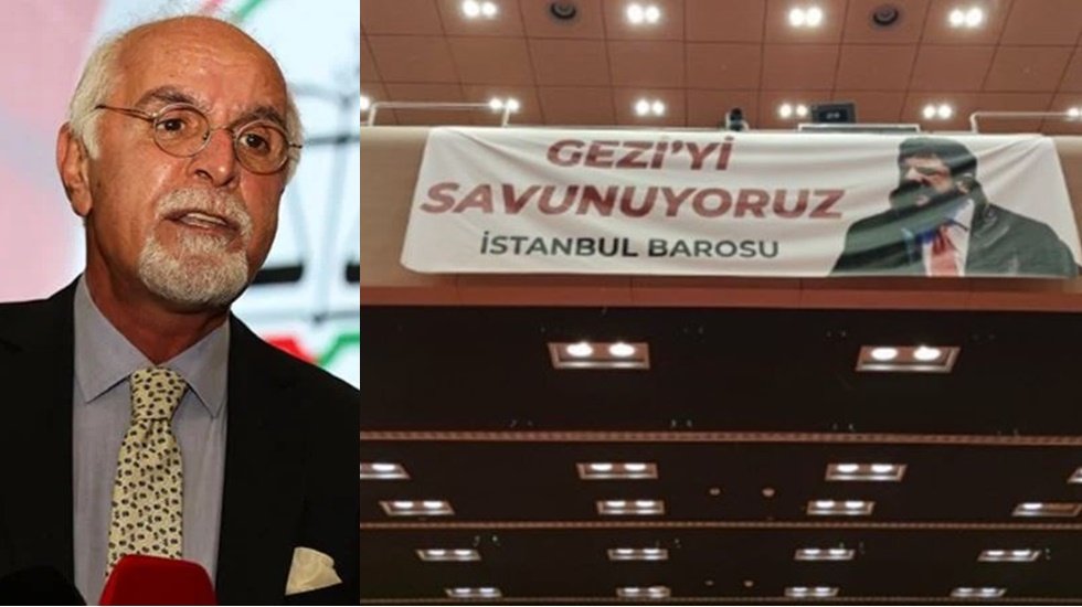 İstanbul Barosu'nda se&ccedil;iminde Mehmet Durakoğlu, Can Atalay&rsquo;ın mektubunu okudu
