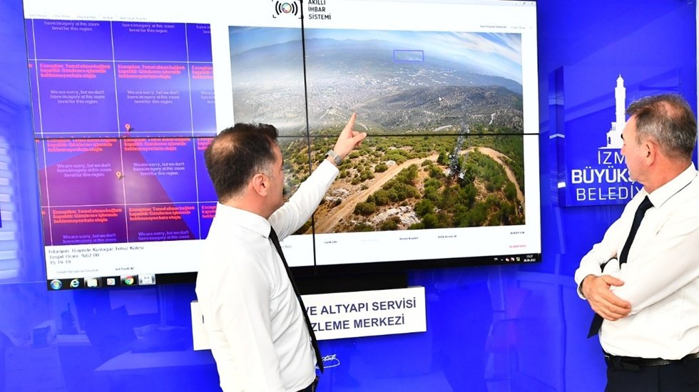 İzmir&rsquo;de Akıllı İhbar Sistem sayesinde 3 ayda 34 yangın başlangı&ccedil; aşamasında s&ouml;nd&uuml;r&uuml;ld&uuml;