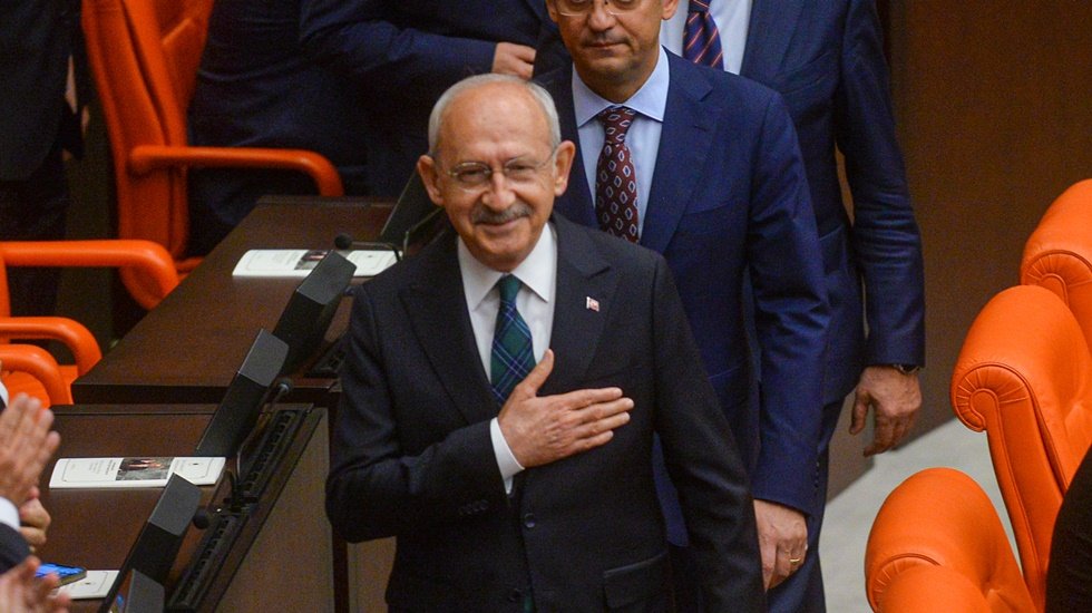 Altılı Masa toplantısı &ouml;ncesi İYİ Parti heyetinden Kılı&ccedil;daroğlu'na ziyaret