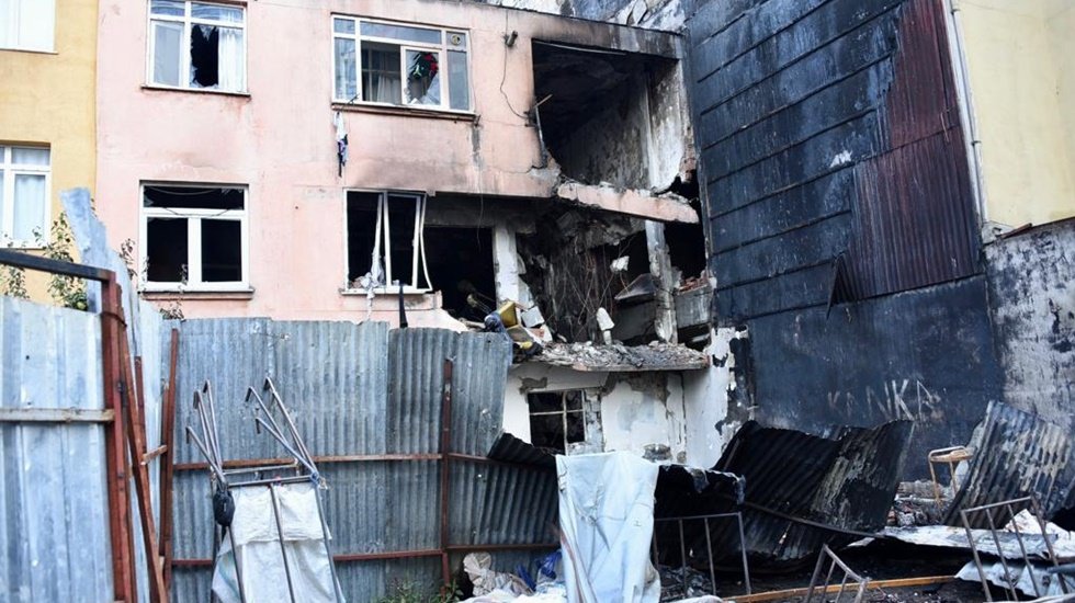Patlamanın olduğu 2 dairede doğalgaz aboneliği yok
