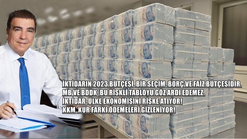 Toprak: &ldquo;İktidar KKM&rsquo;ye &ouml;denen farkı i kamuoyundan ve TBMM&rsquo;den gizliyor!&rdquo;