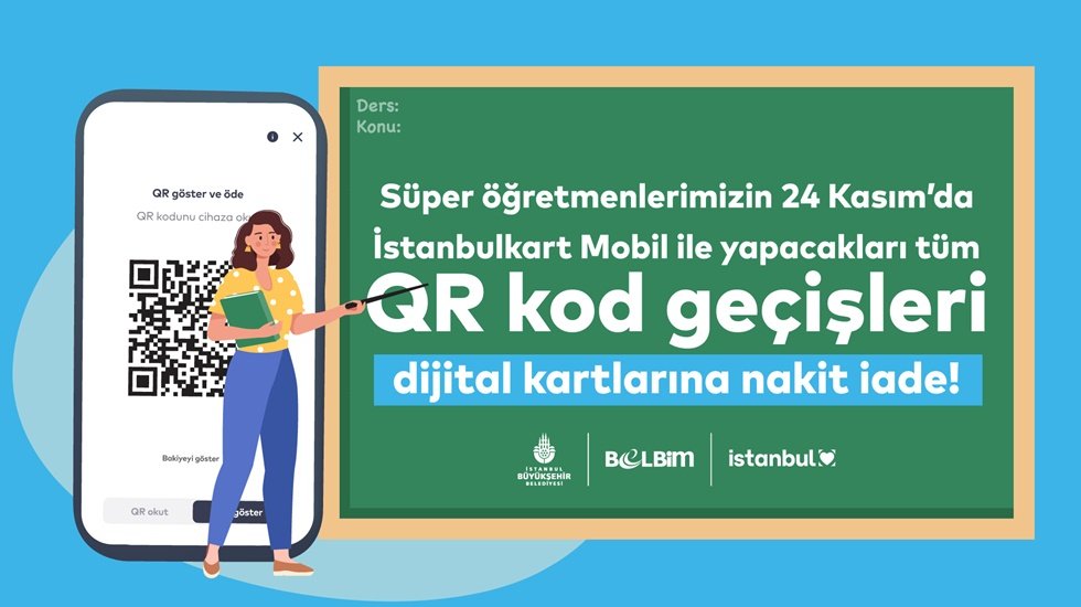 24 Kasım’da öğretmenlere ücretsiz ulaşım
