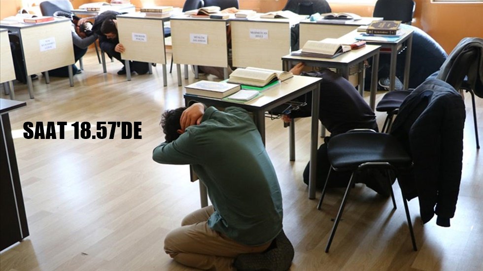 Bug&uuml;n t&uuml;m T&uuml;rkiye'de ve KKTC&rsquo;de 'Deprem Anı &Uuml;lke Tatbikatı' d&uuml;zenlenecek&hellip;