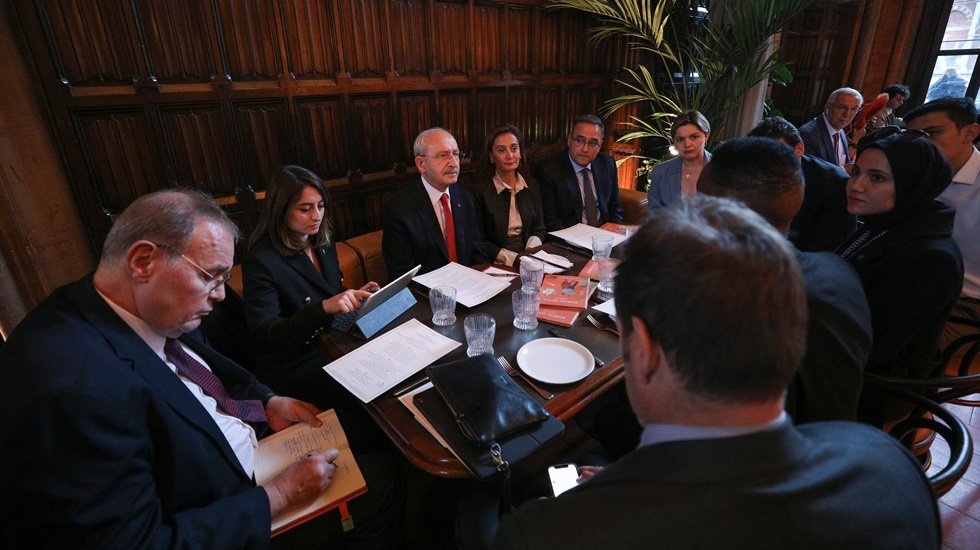 CHP Genel Başkanı Kemal Kılı&ccedil;daroğlu Londra'da