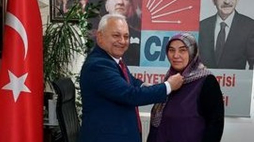 CHP Sincan'da &uuml;ye katılımı...