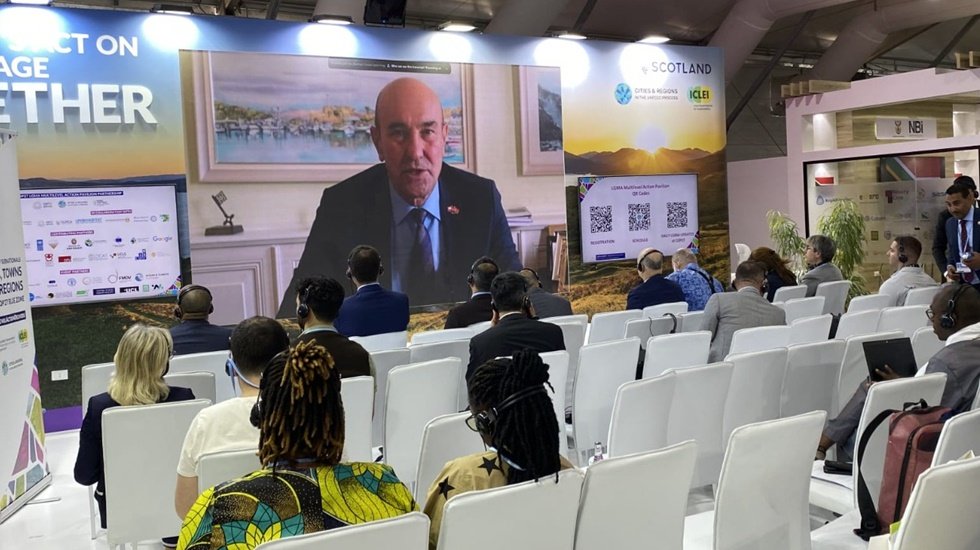 &ldquo;D&ouml;ng&uuml;sel K&uuml;lt&uuml;rl&uuml; Şehirler İttifak&rdquo; i&ccedil;in Soyer&rsquo;den &ccedil;ağrı