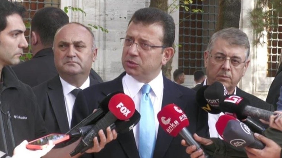 İmamoğlu: &ldquo;Allah memleketimizi  vicdan, adalet ve ahlak yoksunu insanların şerrinden korusun"