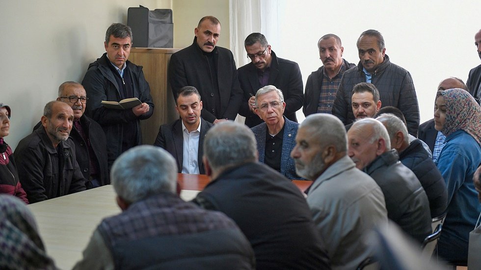 Mansur&nbsp;Yavaş Mamak'ta vatandaşlarla buluştu