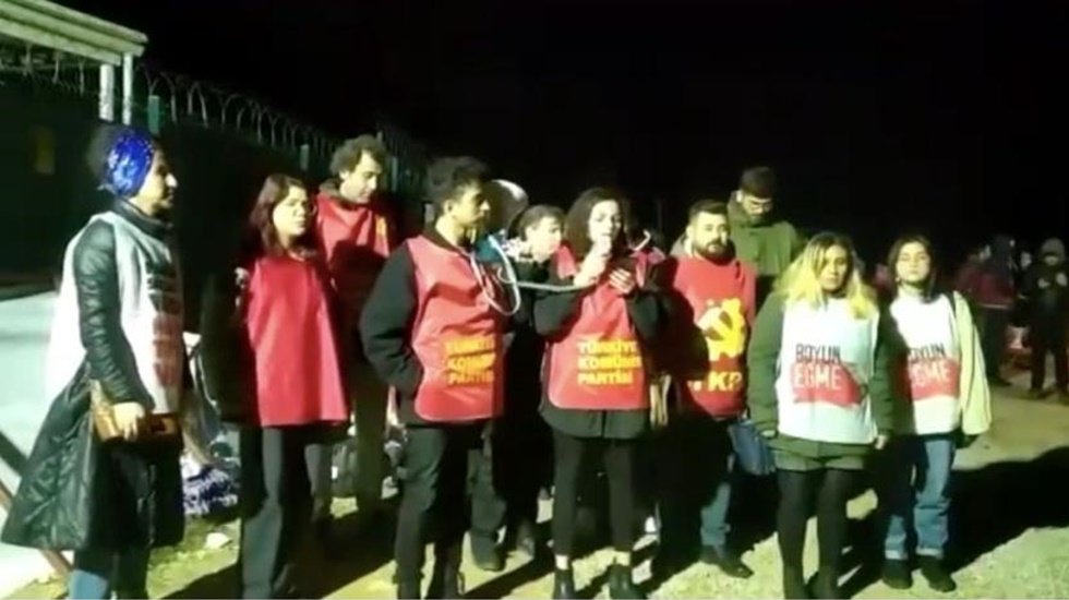 TKP'den Konya'daki vahşet barınağının &ouml;n&uuml;nde basın a&ccedil;ıklaması