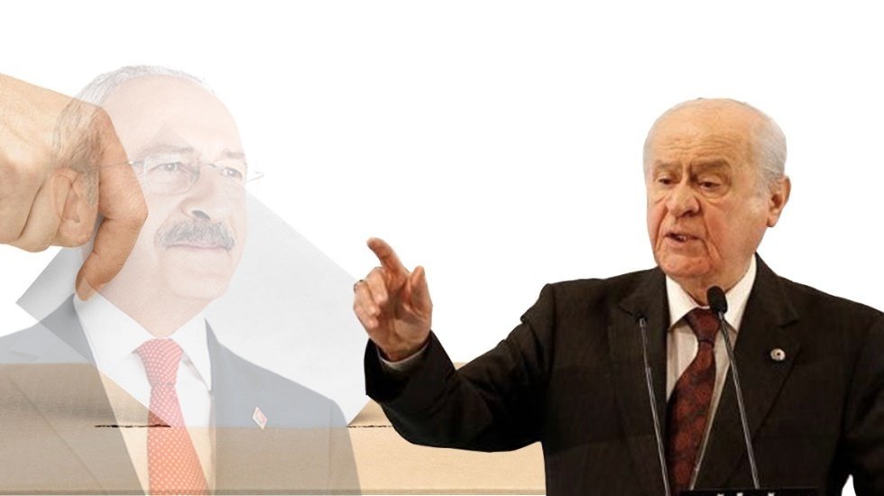 Kılı&ccedil;daroğlu'nun 'sırtımdaki han&ccedil;erler' ifadesine Bah&ccedil;eli'den yanıt: &ldquo;Ter&ouml;riste selam veren&hellip;&rdquo;