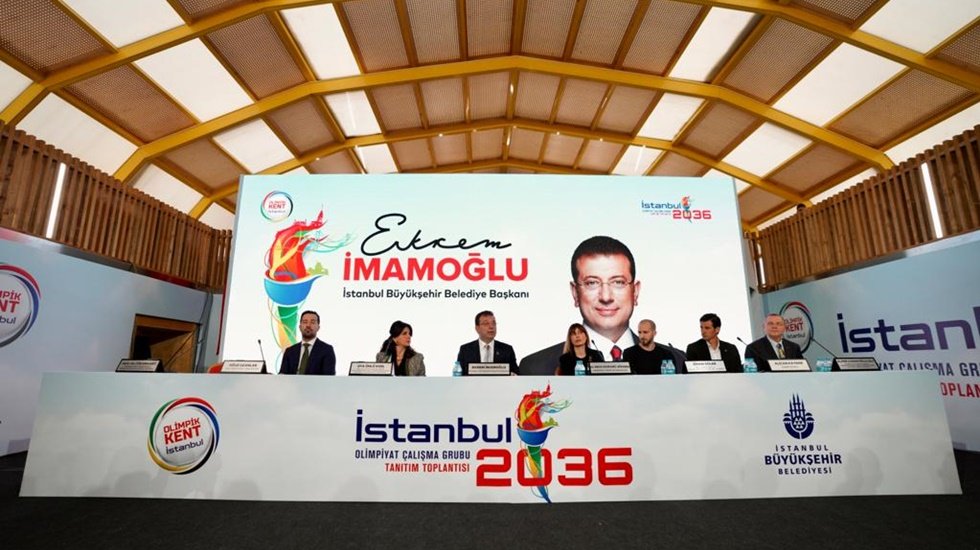 İmamoğlu, kenti 2036 Olimpiyat adaylığına hazırlayacak ‘rüya takım’ı kamuoyuna tanıttı.