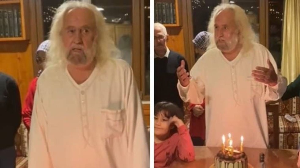 Kendisini 'Mesih' ilan eden eski milletvekili Mezarcı Noel'i kutladı