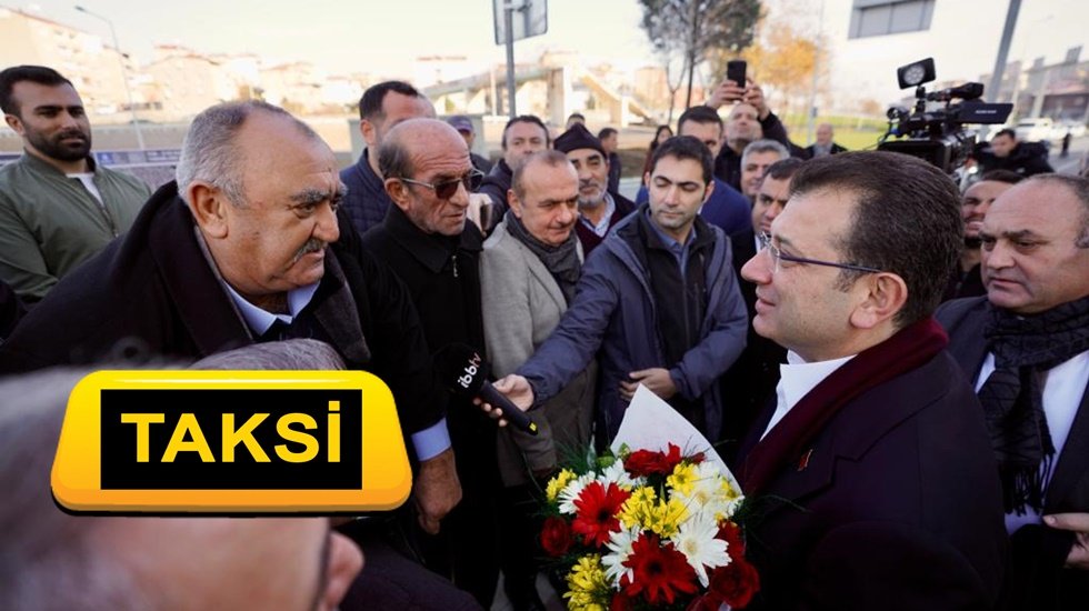  ‘Taksi’ olan minibüsçülerden İmamoğlu’na teşekkür