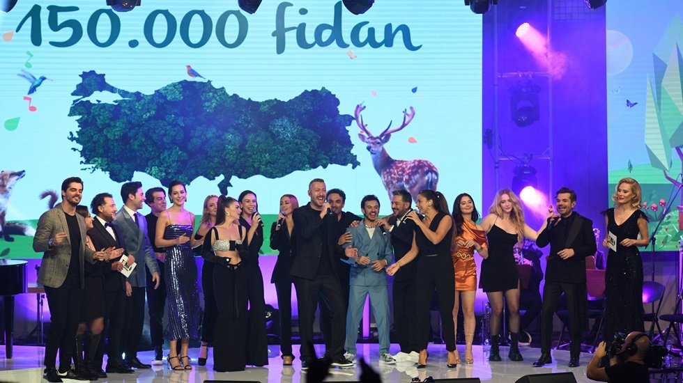 TEMA Vakfı’nın 30’uncu yılında sanatçılar ormanlar için sahne aldı…