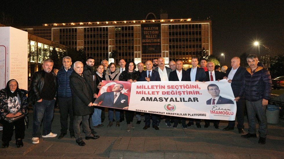 Amasyalılar Saraçhane’deki Haysiyet Duvarı’nda buluştu