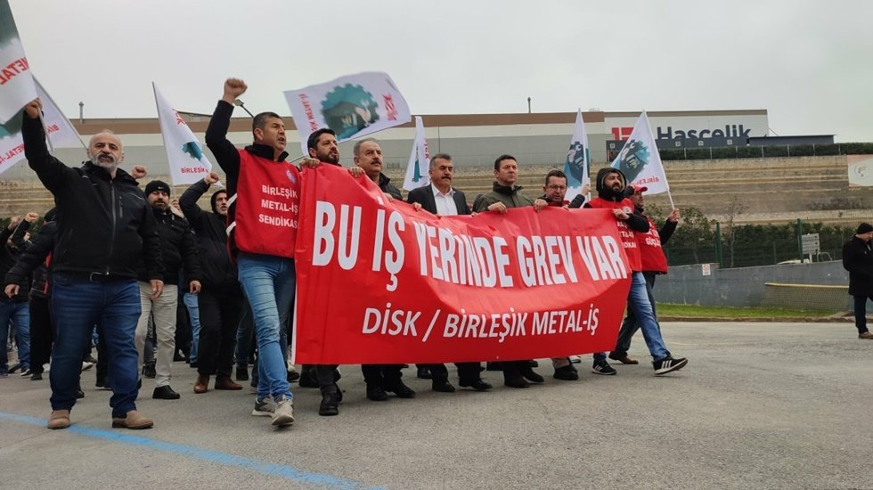 T&uuml;rkiye'de 2015'ten bu yana grev rekoru kırıldı