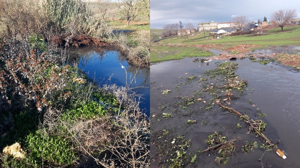 Cezaevi kanalizasyonu bir k&ouml;y&uuml; yaşanmaz hale getirdi
