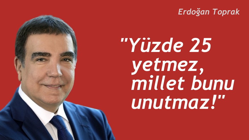 Erdoğan Toprak: AKP ve MHP İttifakı, sarı sendikayla birlikte memur ve emekliyle alay etti!