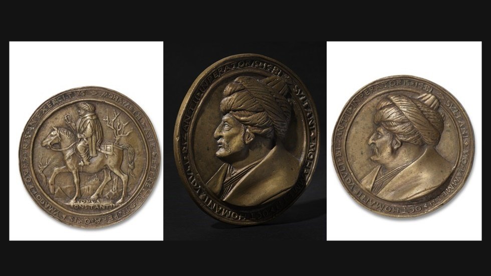 Fatih tablosundan sonra madalyonu vatanında