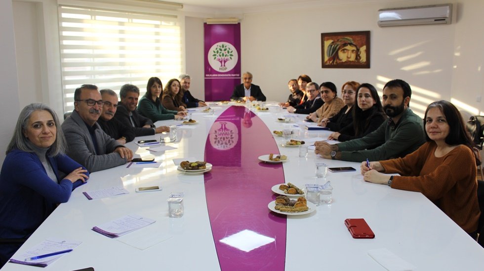 HDP bileşeni partilerin eş genel başkanları toplandı