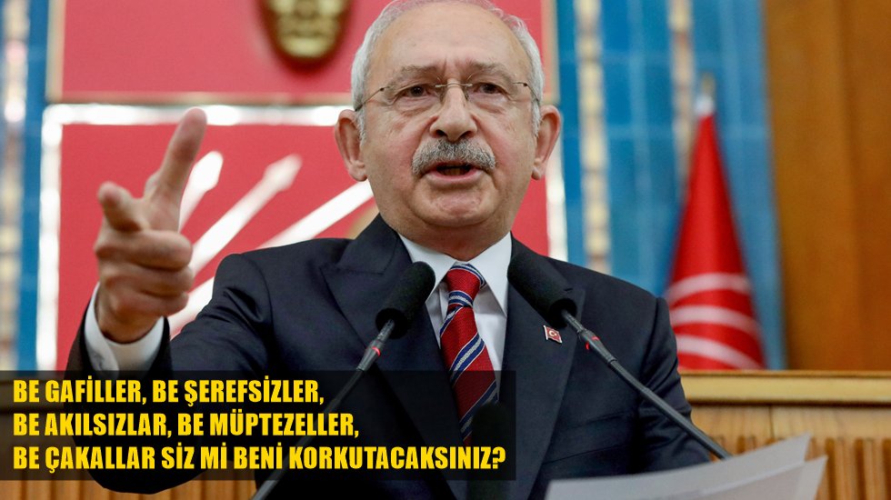 Kılı&ccedil;daroğlu'ndan SADAT provokasyonuna &ccedil;ok sert tepki