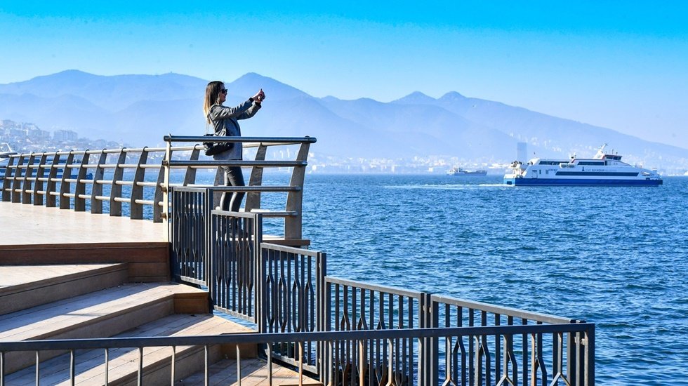 Konak seyir terasına yoğun ilgi&hellip;