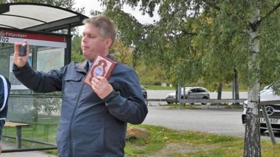 Kuran-ı Kerim'i yakan faşist Rasmus Paludan su&ccedil; makinesi &ccedil;ıktı