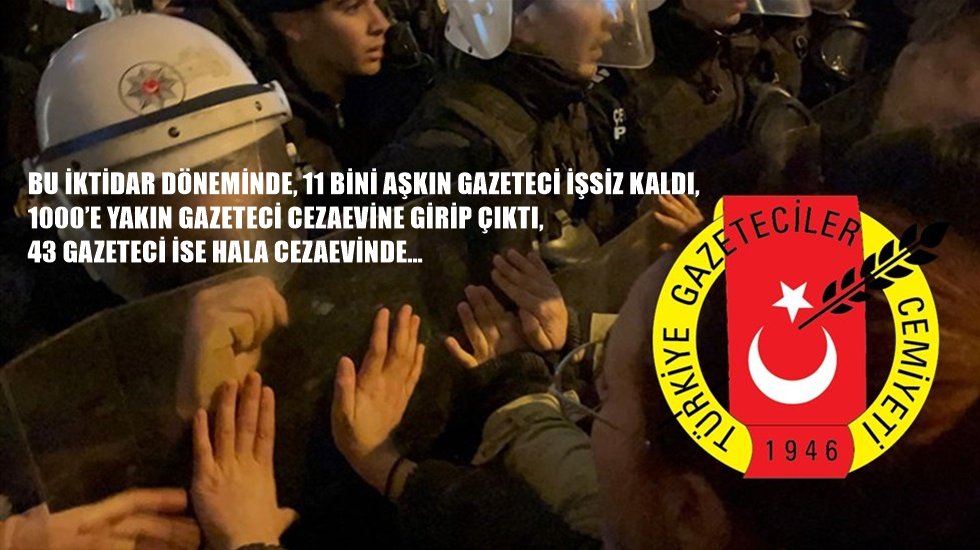TGC: "AKP d&ouml;neminde y&uuml;zlerce yayın organı kapatıldı..."