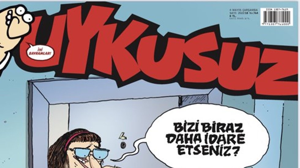 Uykusuz kapanıyor