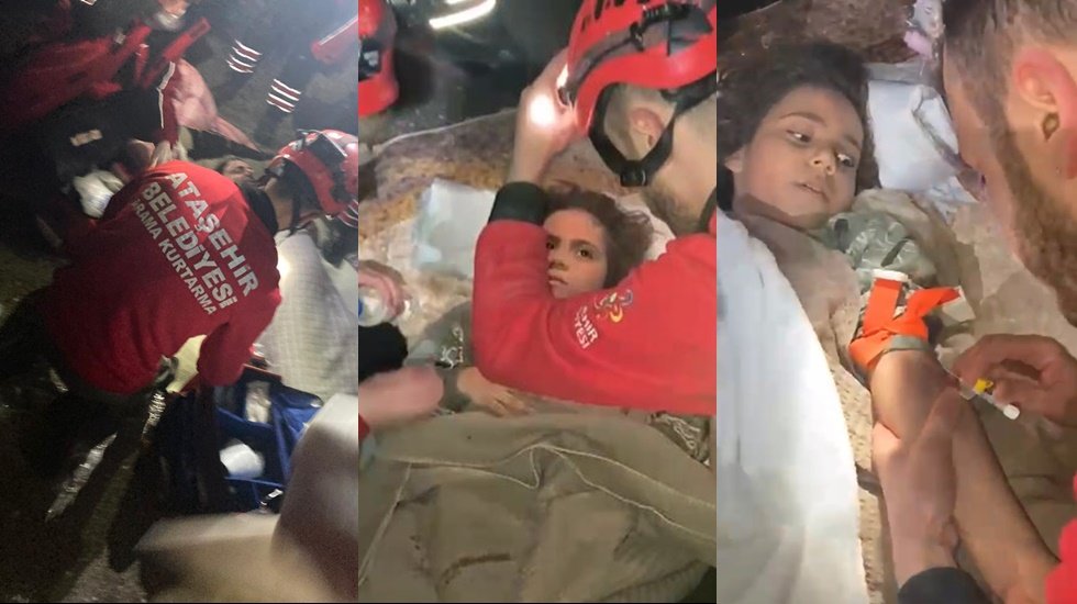 Ataşehir ATAK ekibi&nbsp;3 kişiyi enkaz altıdan &ccedil;ıkardı