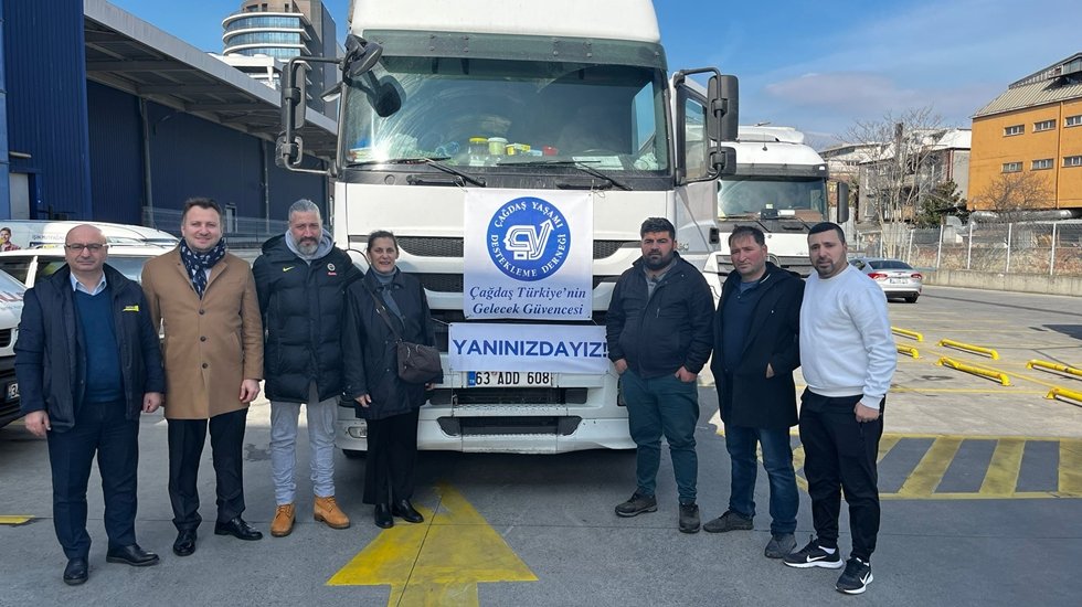 &Ccedil;YDD&rsquo;den deprem b&ouml;lgelerine destek